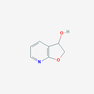 molecular formula C7H7NO2 B125513 2,3-Dihydrofuro[2,3-b]pyridin-3-ol CAS No. 144186-57-2