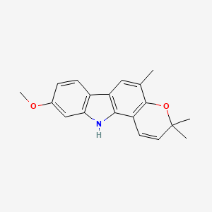 molecular formula C19H19NO2 B1255133 O-Methylmurrayamine A 