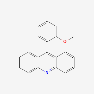molecular formula C20H15NO B12551471 9-(2-Methoxyphenyl)acridine CAS No. 143223-11-4