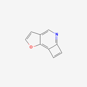 molecular formula C9H5NO B12551510 Cyclobuta[B]furo[2,3-D]pyridine CAS No. 173894-52-5