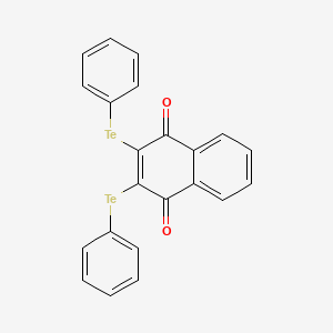 2,3-Bis(phenyltelluro)naphthalene-1,4-dione