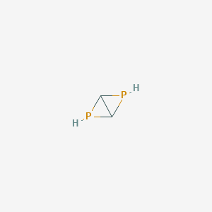 molecular formula C2H4P2 B12551768 2,4-Diphosphabicyclo[1.1.0]butane CAS No. 148193-91-3
