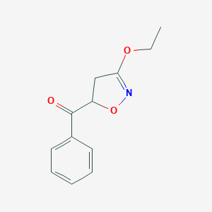 Methanone, (3-ethoxy-4,5-dihydro-5-isoxazolyl)phenyl-(9CI)