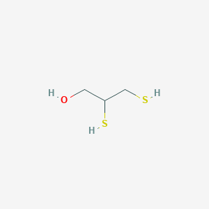 molecular formula C3H8OS2 B125519 二巯基丙醇 CAS No. 59-52-9