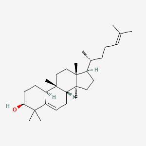 molecular formula C30H50O B1255190 Cucurbitadienol CAS No. 35012-08-9