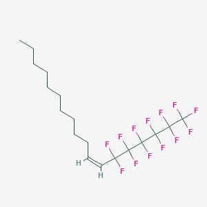 molecular formula C18H23F13 B1255204 (Z)-1,1,1,2,2,3,3,4,4,5,5,6,6-tridecafluorooctadec-7-ene 