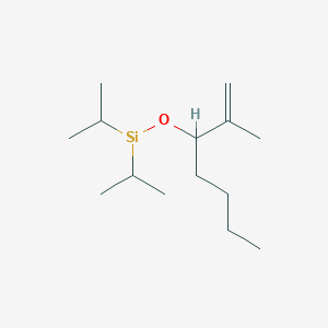 molecular formula C14H29OSi B12552149 CID 78061225 