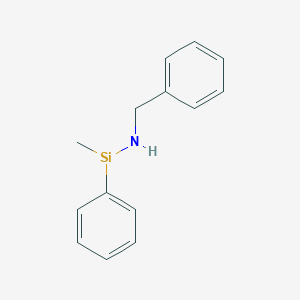 molecular formula C14H16NSi B12552188 CID 53713660 