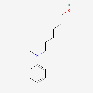 molecular formula C14H23NO B12552358 6-[Ethyl(phenyl)amino]hexan-1-OL CAS No. 156780-48-2