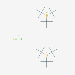 molecular formula C24H54ClGaSi2 B12552415 Pubchem_71347634 CAS No. 192053-30-8