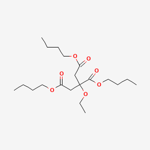 molecular formula C20H36O7 B12552469 Tributyl 2-ethoxypropane-1,2,3-tricarboxylate CAS No. 145441-21-0