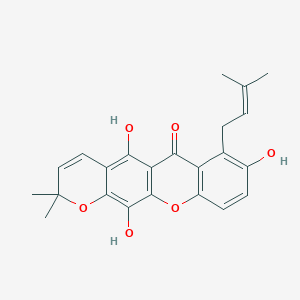 molecular formula C23H22O6 B1255258 Termicalcicolanone A 