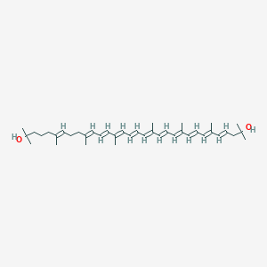 molecular formula C40H60O2 B1255268 OH-Demethylspheroidene 