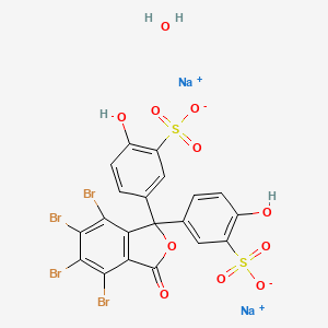 molecular formula C20H10Br4Na2O11S2 B1255278 Sulfobromophthalein disodium salt hydrate 