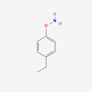 molecular formula C8H11NO B12552882 O-(4-Ethylphenyl)hydroxylamine CAS No. 144181-56-6