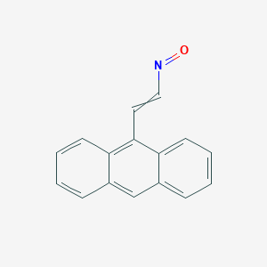 molecular formula C16H11NO B12552936 9-(2-Nitrosoethenyl)anthracene CAS No. 193280-01-2
