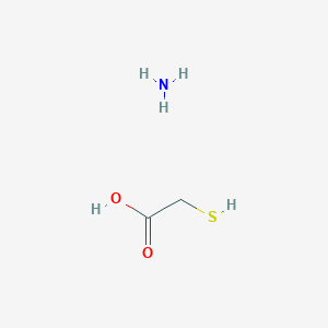 molecular formula C2H7NO2S B125530 Ammonium thioglycolate CAS No. 5421-46-5