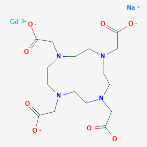 molecular formula C16H24GdN4NaO8 B125531 Gadoterate sodium CAS No. 92923-44-9