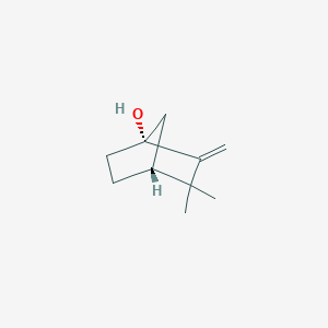 molecular formula C10H16O B12553475 Bicyclo[2.2.1]heptan-1-ol, 3,3-dimethyl-2-methylene-, (1R,4R)- CAS No. 160398-44-7