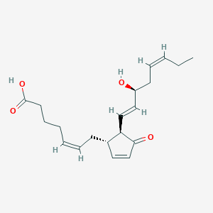 molecular formula C20H28O4 B1255354 Prostaglandin J3 