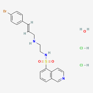 molecular formula C20H24BrCl2N3O3S B1255374 H-89 dihydrochloride hydrate 