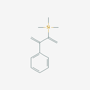 molecular formula C13H18Si B12553755 Trimethyl(3-phenylbuta-1,3-dien-2-yl)silane CAS No. 190441-04-4
