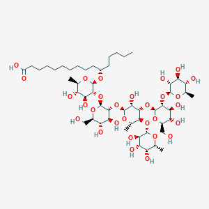 molecular formula C52H92O29 B1255402 Purgic acid B 