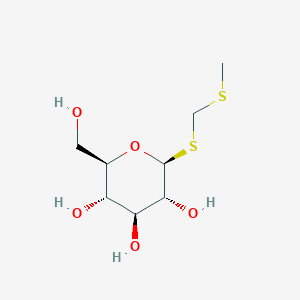 molecular formula C8H16O5S2 B1255404 Afrostyraxthioside A 