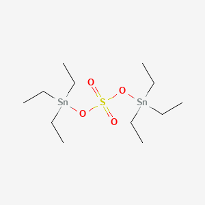 molecular formula C12H30O4SSn2 B1255410 Triethyltin sulfate CAS No. 57-52-3