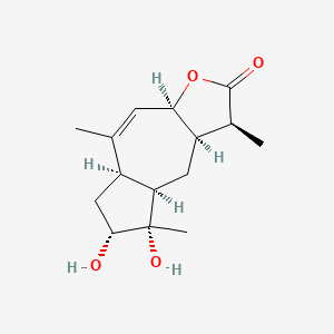 molecular formula C15H22O4 B1255413 Carolenalin 