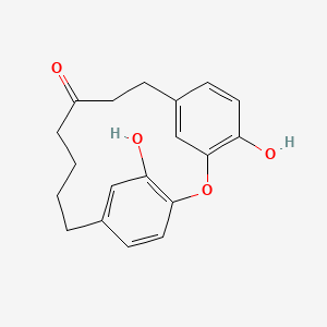 molecular formula C19H20O4 B1255436 Pterocarine 