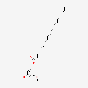 molecular formula C28H48O4 B12554536 (3,5-Dimethoxyphenyl)methyl nonadecanoate CAS No. 189127-55-7