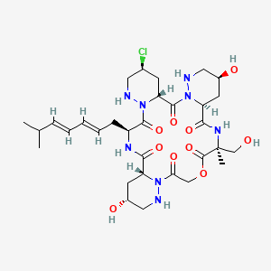 molecular formula C31H47ClN8O10 B1255458 Sohbumycin CAS No. 99270-01-6