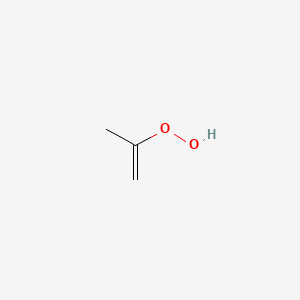molecular formula C3H6O2 B12554584 Prop-1-ene-2-peroxol CAS No. 177944-34-2