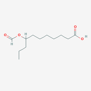 molecular formula C12H22O4 B12554656 8-(Formyloxy)undecanoic acid CAS No. 184921-19-5