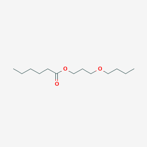 molecular formula C13H26O3 B12554665 3-Butoxypropyl hexanoate CAS No. 143462-39-9