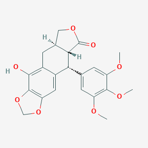 molecular formula C22H22O8 B125547 beta-Peltatin CAS No. 518-29-6
