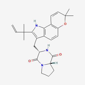 molecular formula C26H31N3O3 B1255472 Notoamide E 