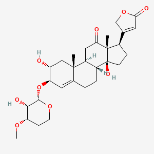 molecular formula C29H40O9 B1255483 elaeodendroside U 