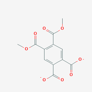 molecular formula C12H8O8-2 B12554999 4,5-Bis(methoxycarbonyl)benzene-1,2-dicarboxylate CAS No. 143650-84-4