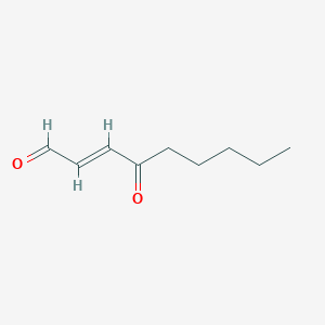 molecular formula C9H14O2 B012555 4-Oxo-2-nonenal CAS No. 103560-62-9