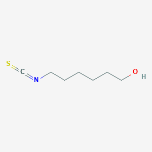 molecular formula C7H13NOS B12555001 6-Hydroxyhexyl isothiocyanate CAS No. 194154-00-2