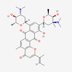 molecular formula C39H48N2O9 B1255513 Kidamycin 