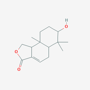 molecular formula C15H22O3 B1255568 3b-Hydroxycinnamolide 