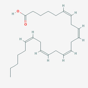 molecular formula C24H38O2 B1255569 6Z,9Z,12Z,15Z,18Z-tetracosapentaenoic acid 