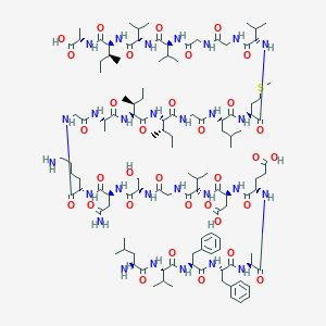 molecular formula C119H194N28O33S B125558 Amyloid beta-protein (17-42) CAS No. 155178-13-5