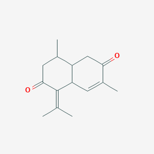 molecular formula C15H20O2 B1255585 Euptox A 