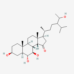 molecular formula C29H50O5 B1255591 Clathriol 