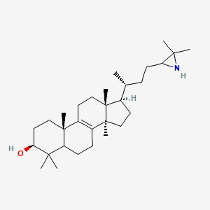 molecular formula C30H51NO B1255592 24,25-Epiminolanosterol 