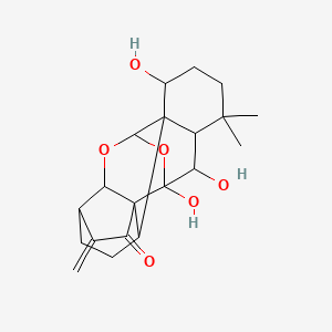 molecular formula C20H26O6 B1255605 Ponicidin 